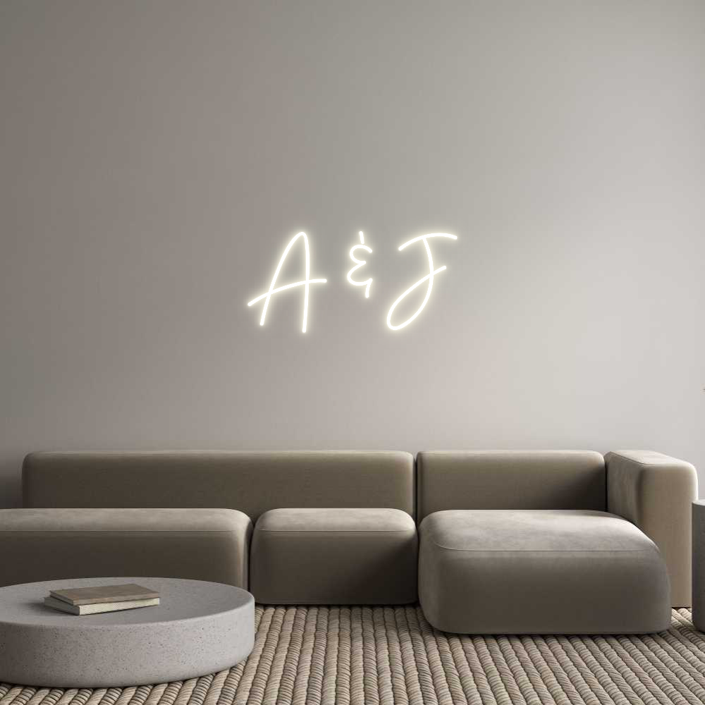 NEONSIGN: A & J