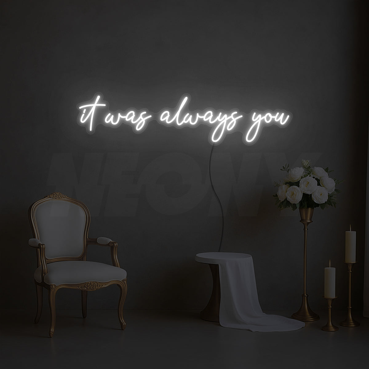It was always you