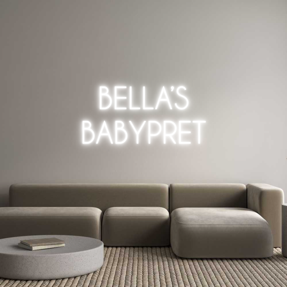 NEONSIGN: BELLA’S
BABY...