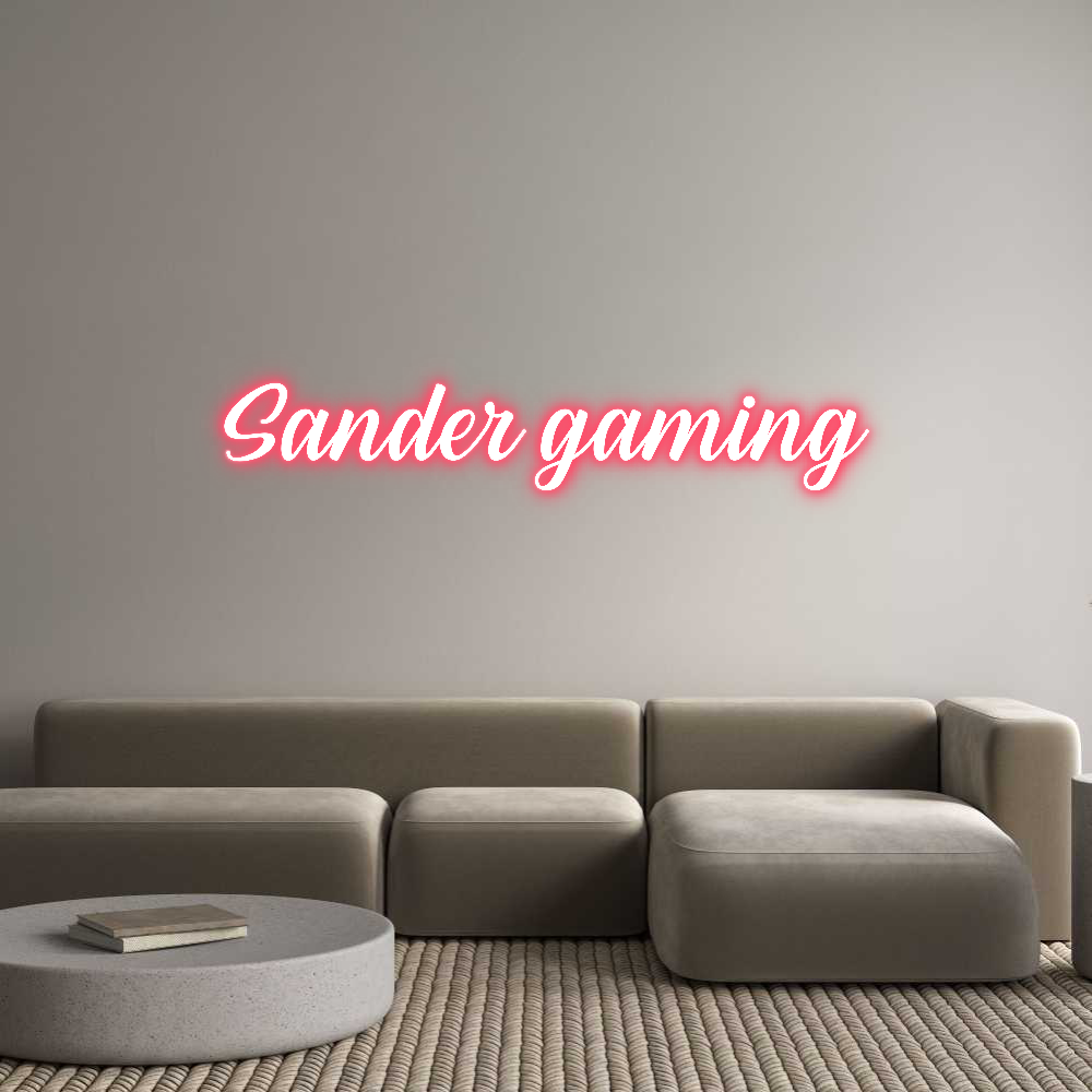 NEONSIGN: Sander gaming