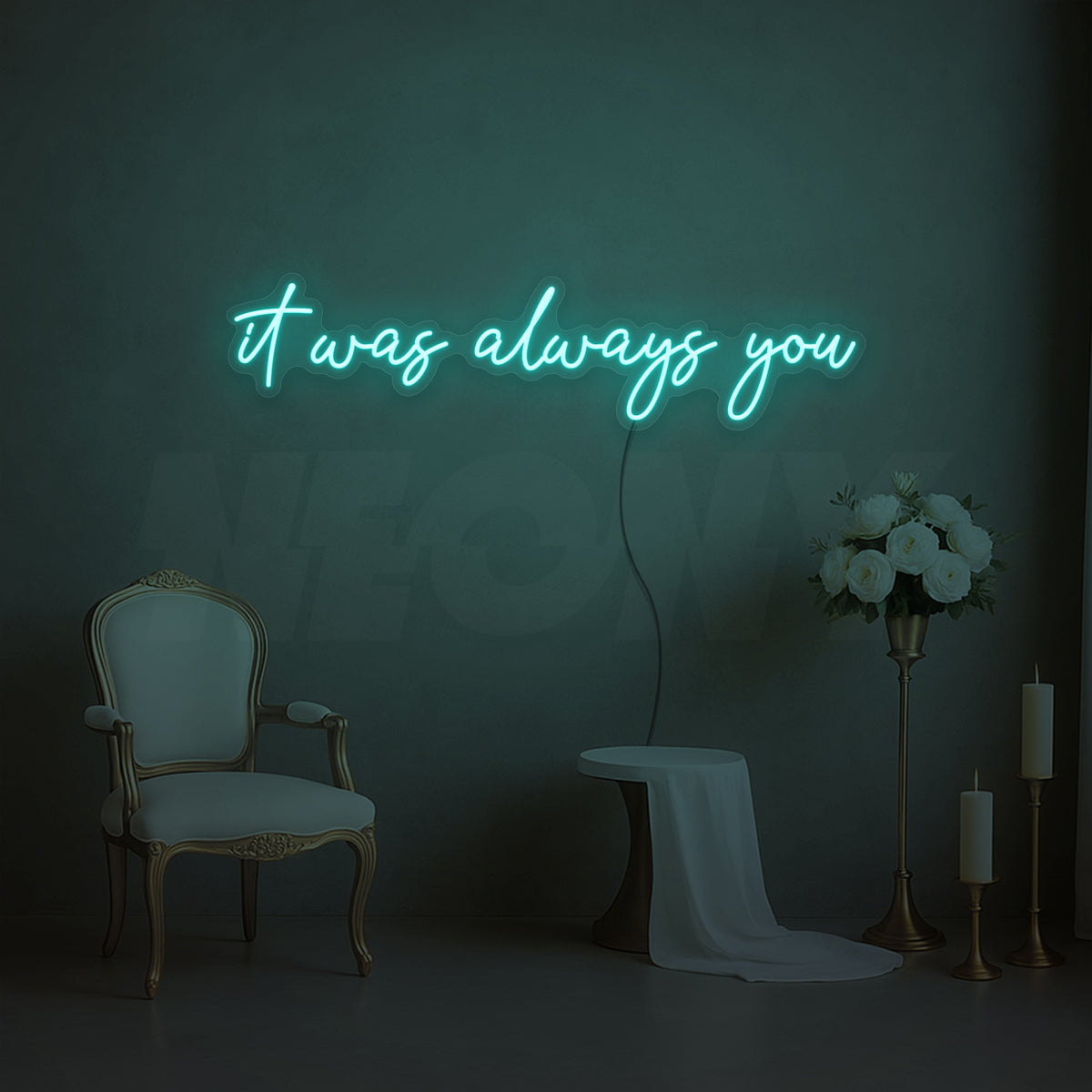 It was always you