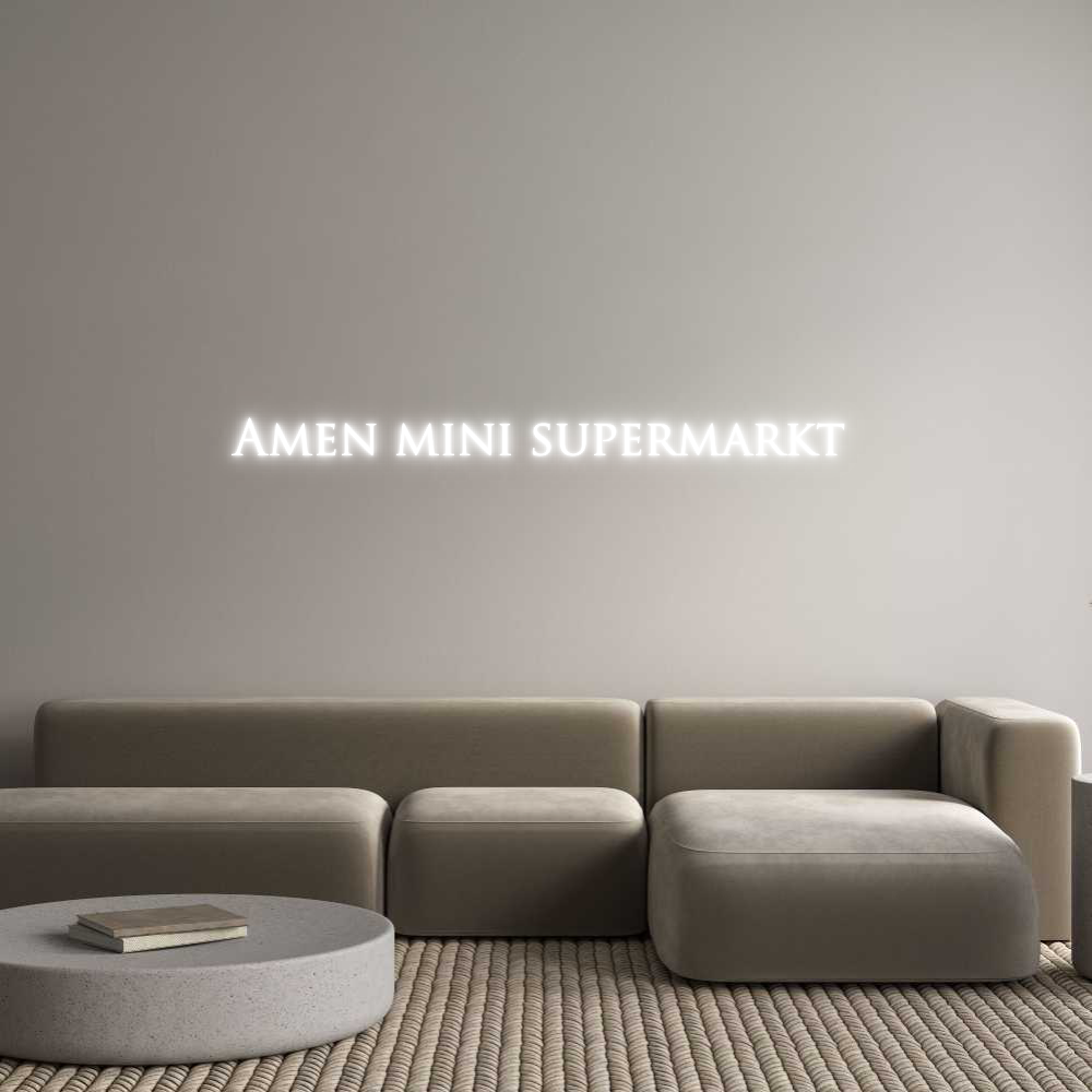 NEONSIGN: Amen mini sup...