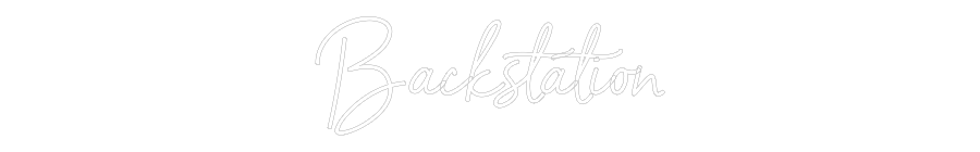 NEONSIGN: Backstation