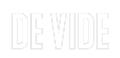 NEONSIGN: De Vide