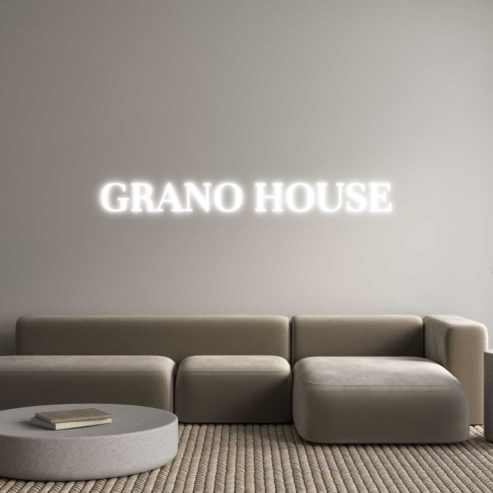 NEONSIGN: GRANO HOUSE