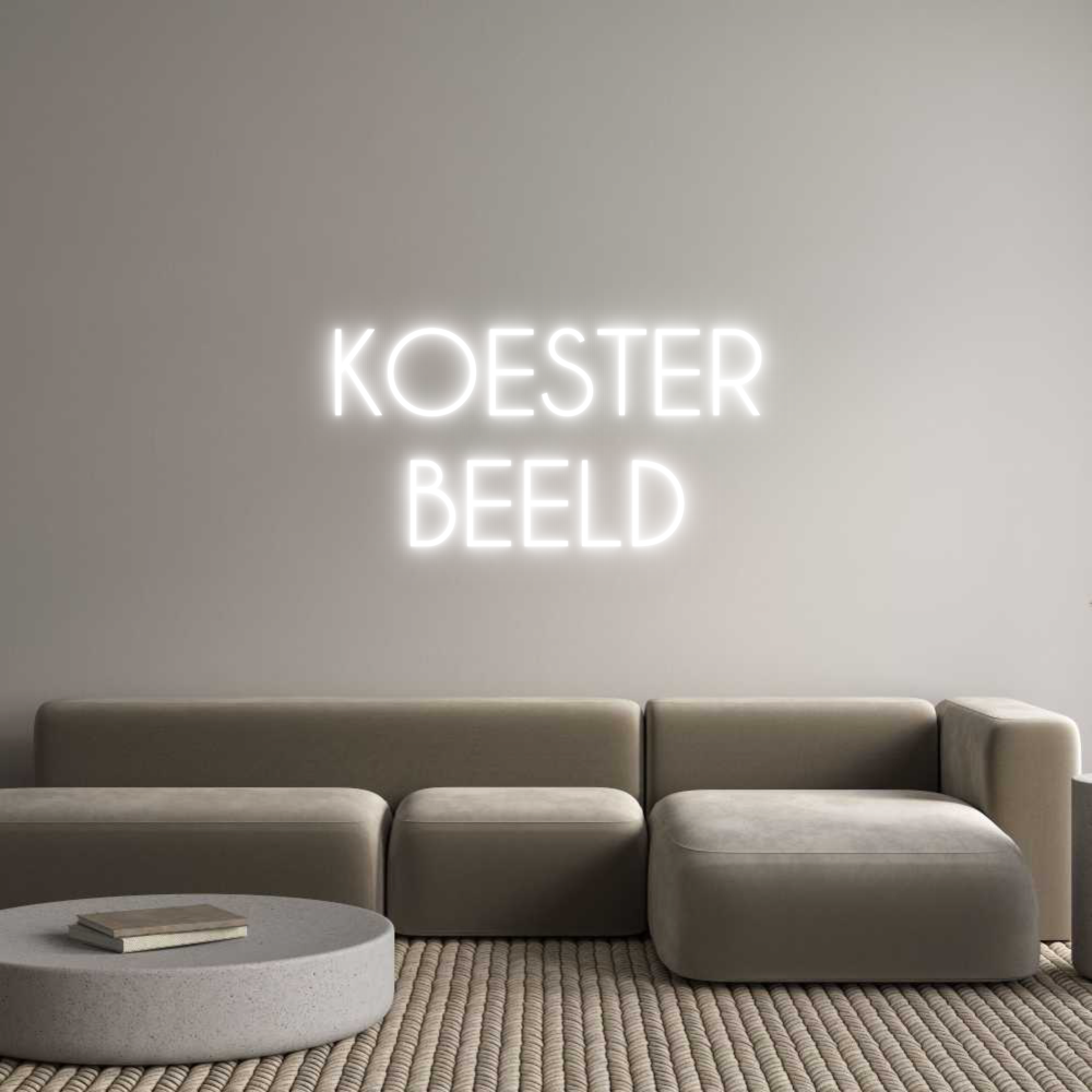 NEONSIGN: KOESTER
BEELD