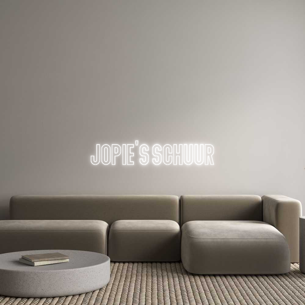 NEONSIGN: Jopie’s schuur