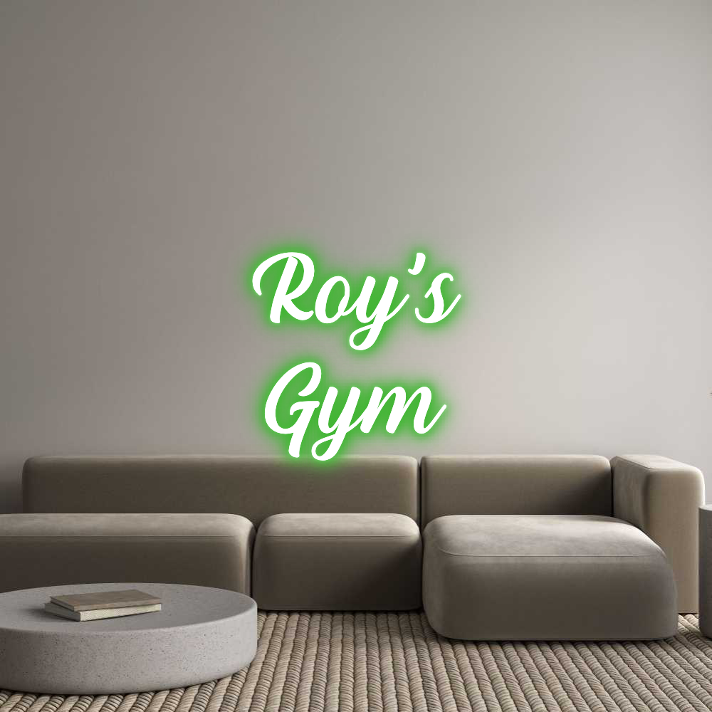 NEONSIGN: Roy’s
Gym
