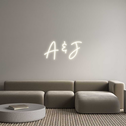 NEONSIGN: A & J