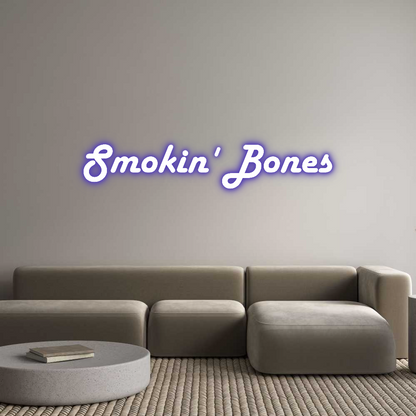 NEONSIGN: Smokin' Bones