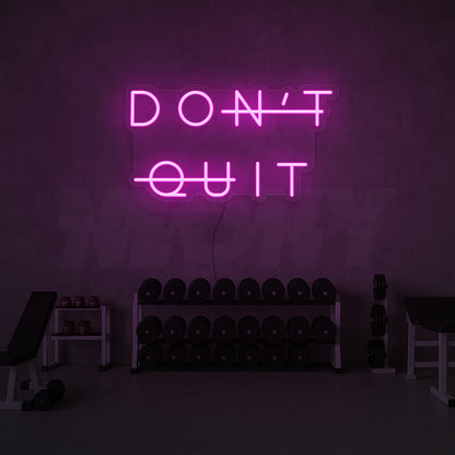 Dont quit
