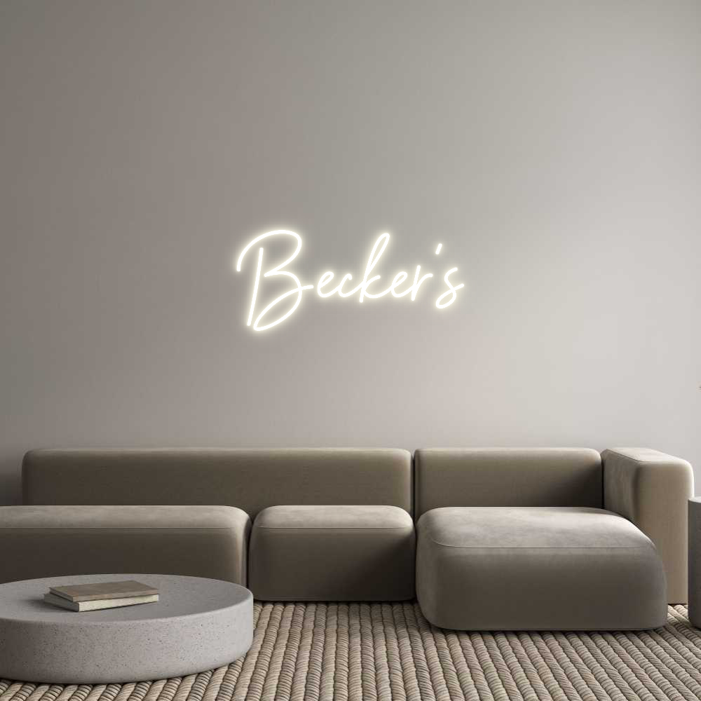 NEONSIGN: Becker‘s