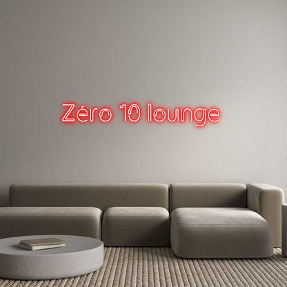 NEONSIGN: Zéro 10 lounge