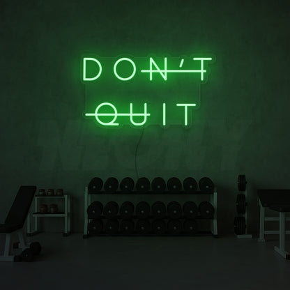 Dont quit