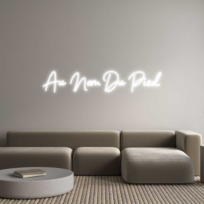 NEONSIGN: Au Nom Du Pied