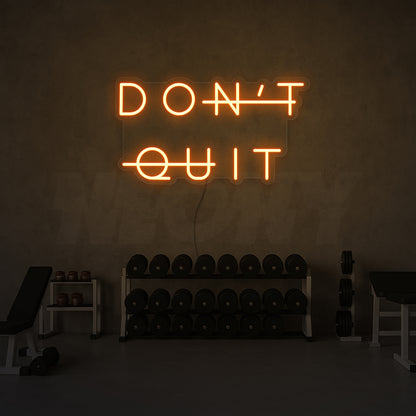 Dont quit