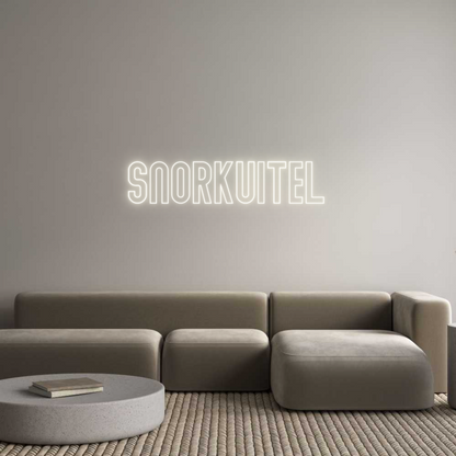 NEONSIGN: SNORKUITEL