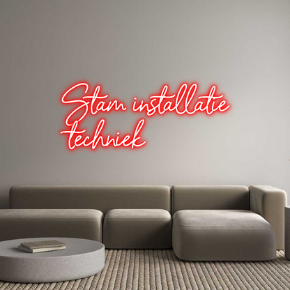 NEONSIGN: Stam installa...