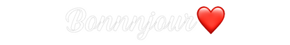 NEONSIGN: Bonnnjour❤️