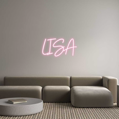 NEONSIGN: LISA