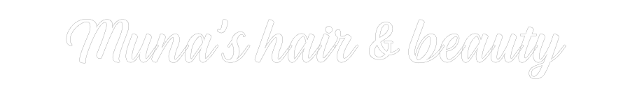 NEONSIGN: Muna’s hair &...