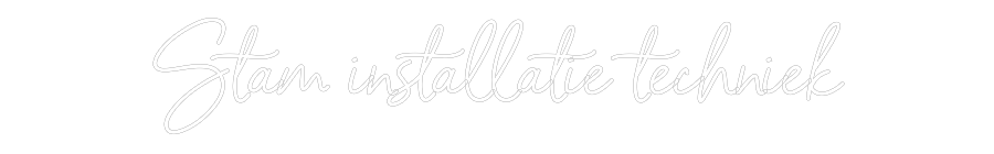 NEONSIGN: Stam installa...