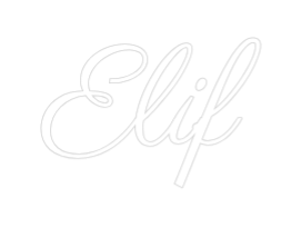NEONSIGN: Elif