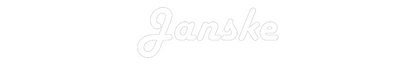 NEONSIGN: Janske