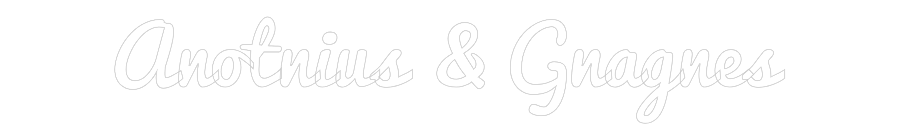 NEONSIGN: Anotnius & Gn...