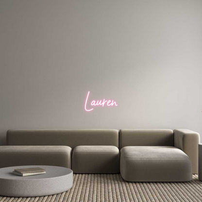NEONSIGN: Lauren