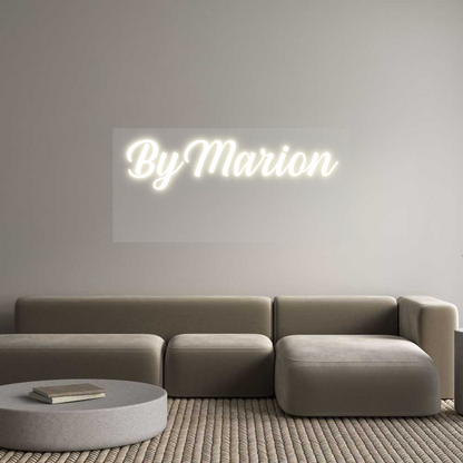 NEONSIGN: ByMarion