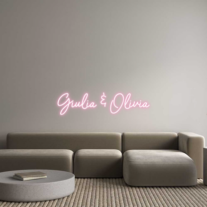 NEONSIGN: Giulia & Olivia